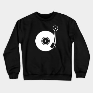 Vinyl Turntable Crewneck Sweatshirt